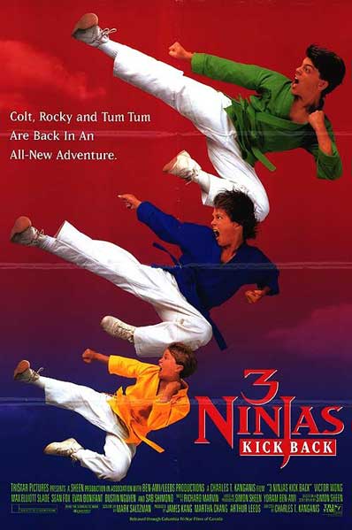Постер к фильму Три ниндзя