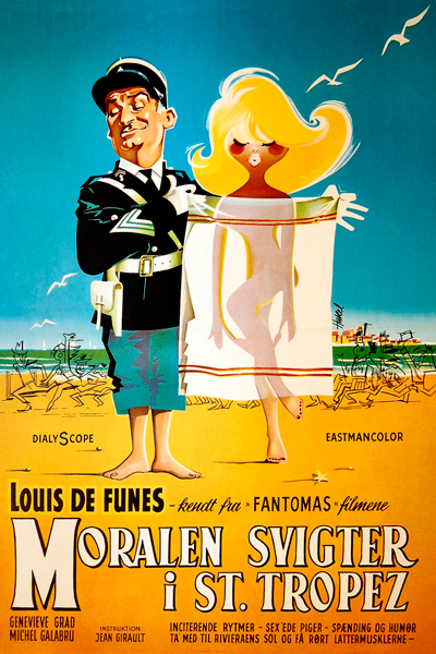 Постер к фильму Жандарм из Сен-Тропе