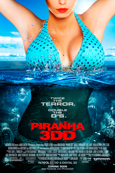 Постер к фильму Пираньи 3DD