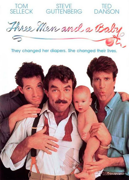 Постер к фильму Трое мужчин и младенец
