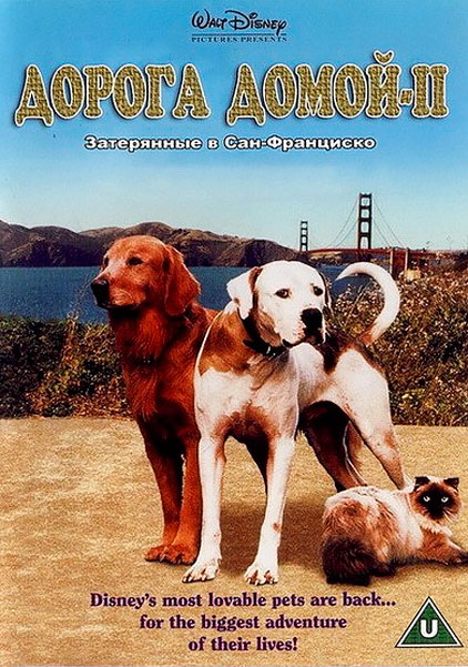 Постер к фильму Дорога домой 2: Затерянные в Сан-Франциско