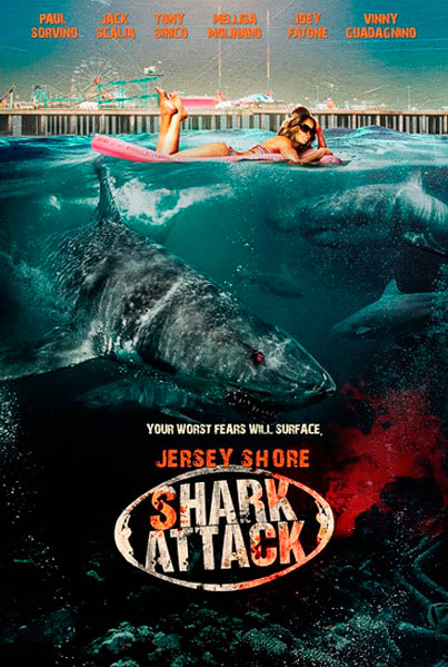 Постер к фильму Нападение акул на Нью-Джерси