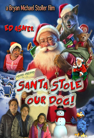 Постер к фильму Санта украл нашего пса: Веселое Собачье Рождество!